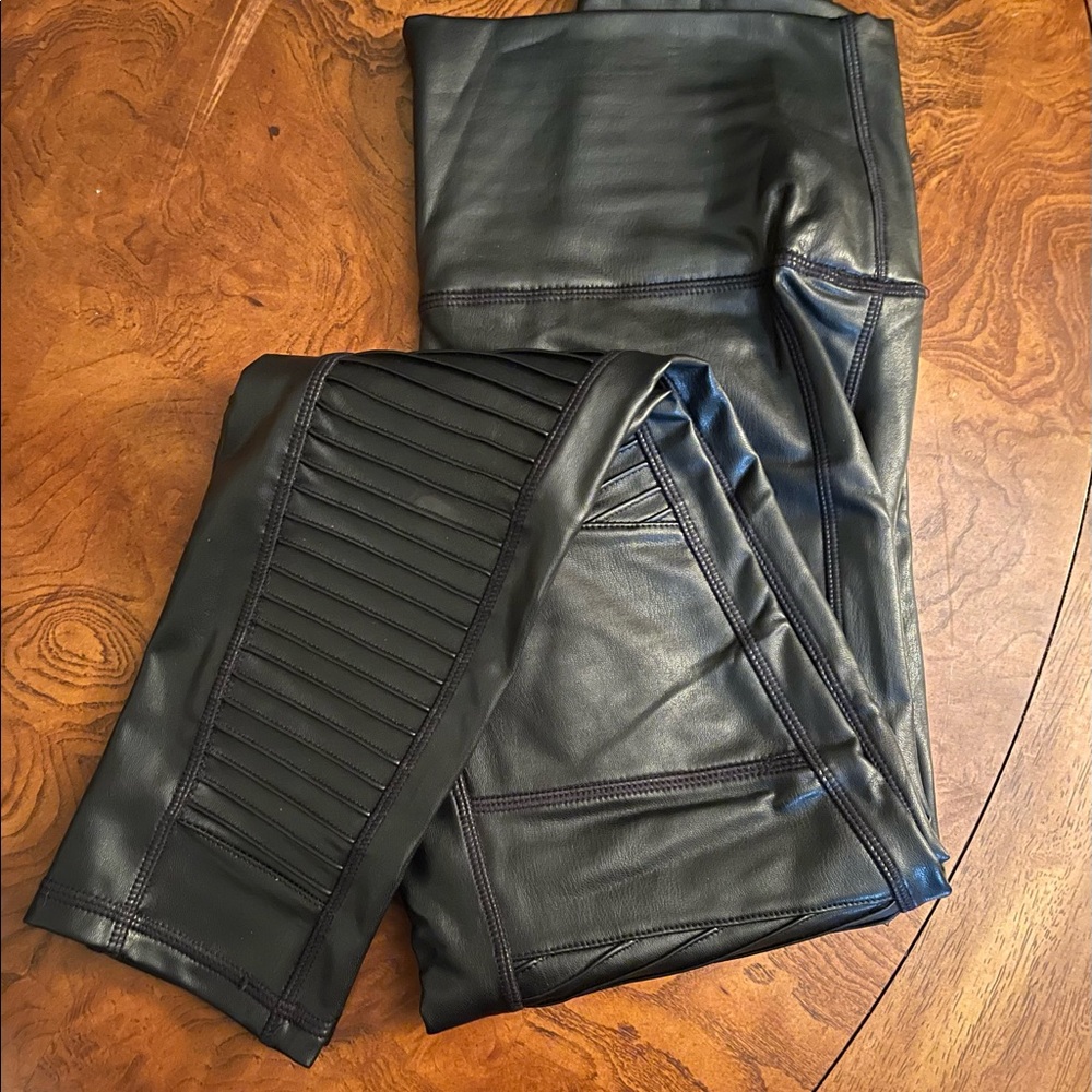 7 For All Mankind Faux Leather Leggings